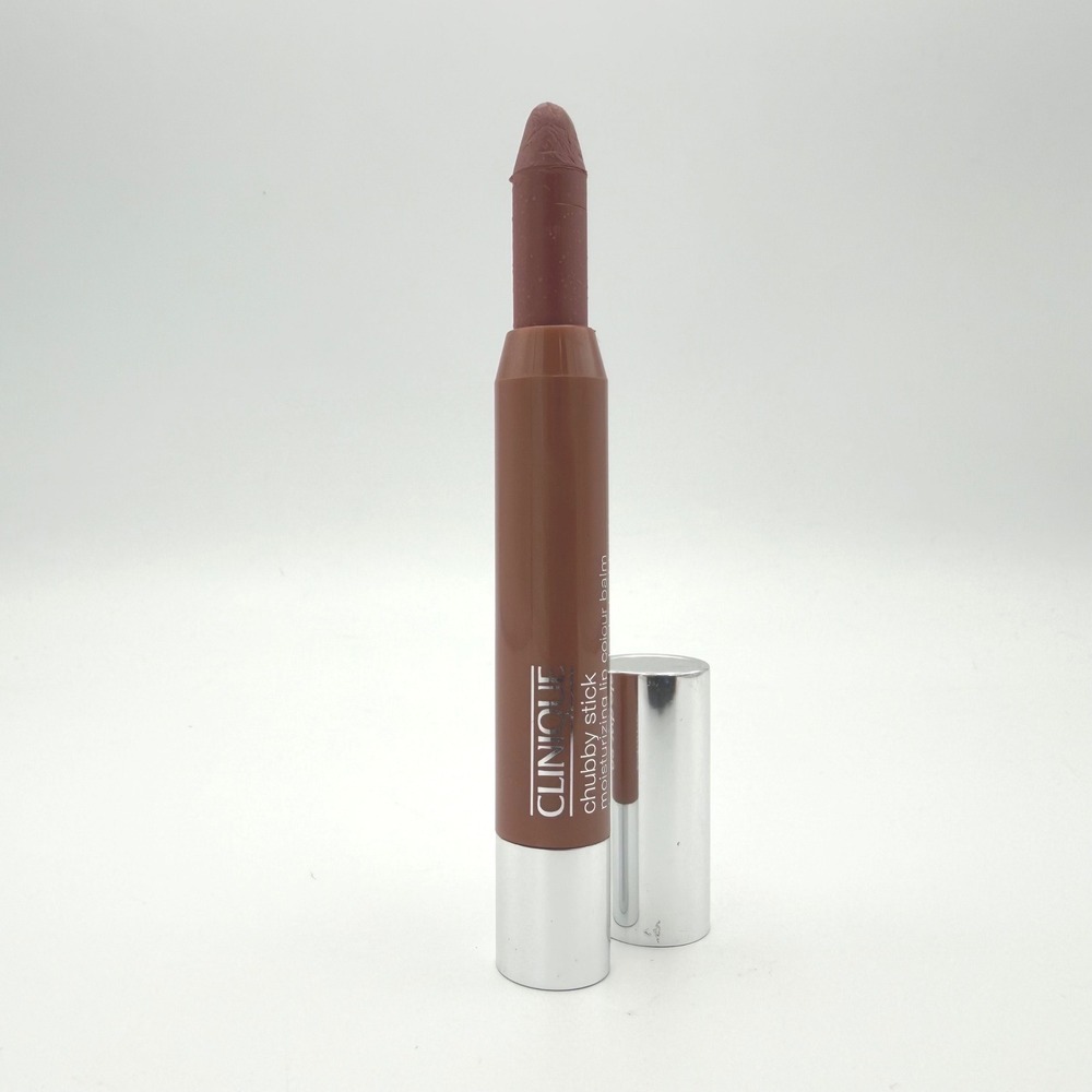 Clinique Chubby Stick Lip Balm Women 0.10oz Brown Moisturizing Colour Balm - Picture 2 of 5